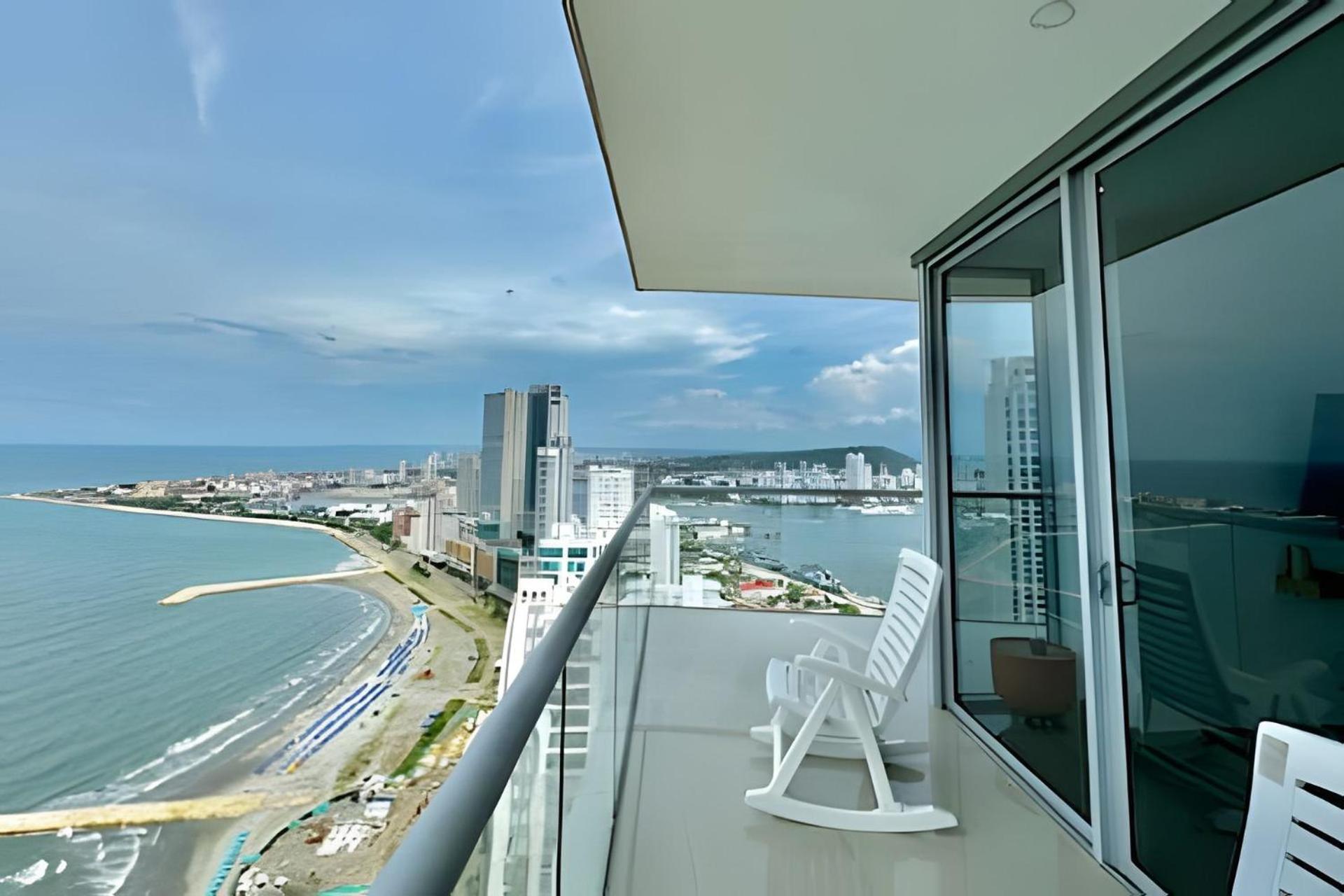 Apartamento Beachfront Penthouse 40th Sea View/historic Center *