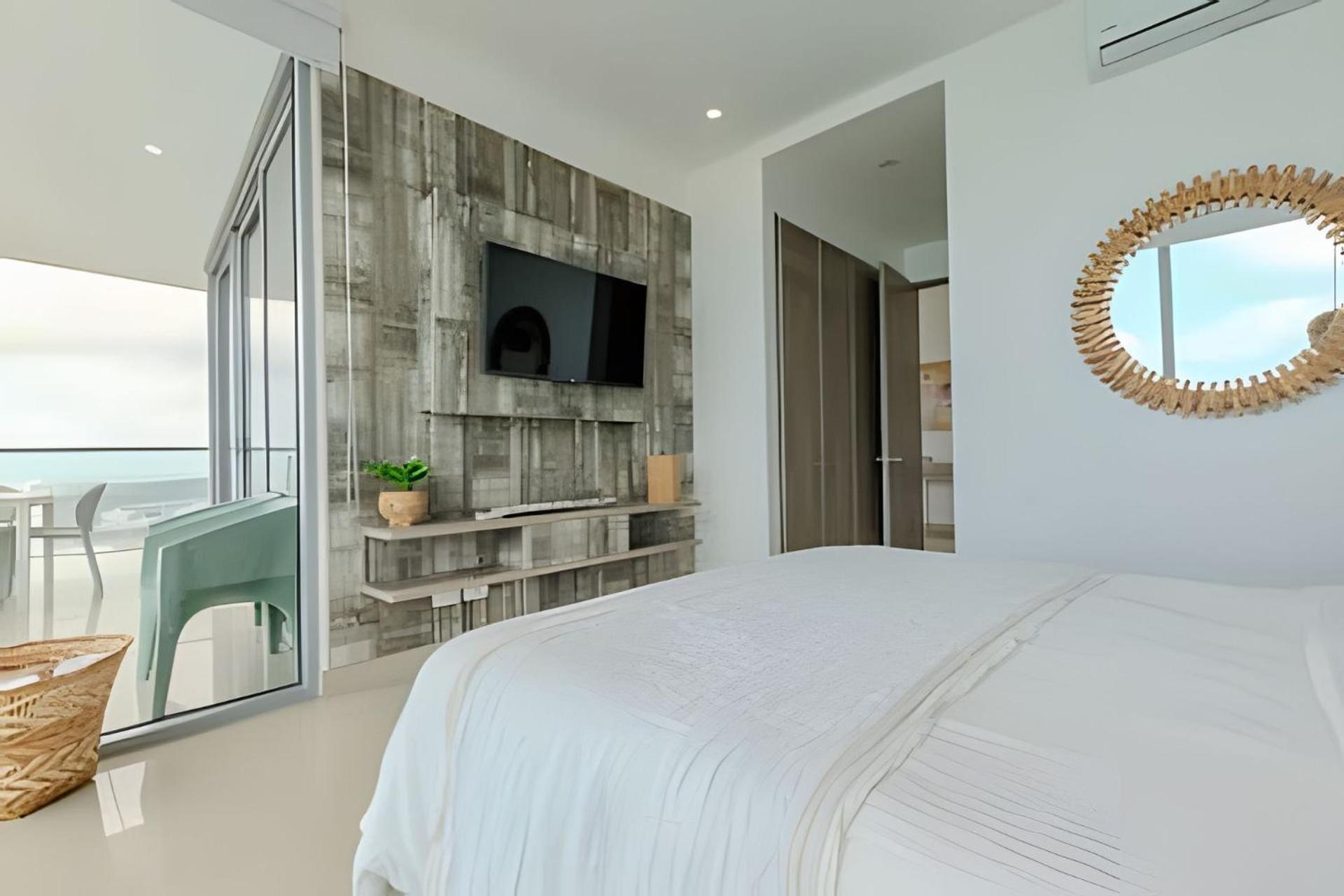 Beachfront Penthouse 40th Sea View/historic Center Apartamento Cartagena